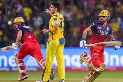 IPL 2025 CSK vs RCB Live : बेंगलुरु ने चेन्नई सुपर किंग्स को दिया 214 रनों का लक्ष्य, शेफर्ड ने 14 गेंद में बनाए ताबड़तोड़ 53 रन  