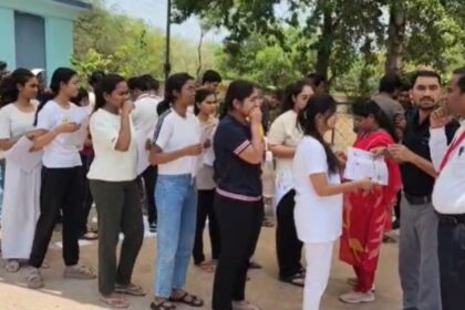 NEET UG Exam 2025 : कड़ी सुरक्षा-व्यवस्था के बीच 1768 भावी चिकित्सकों ने दी नीट की परीक्षा 