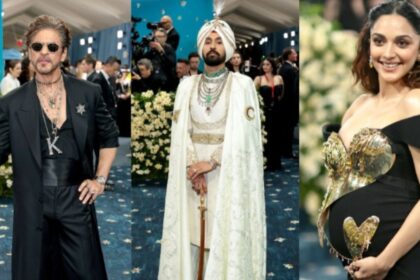 Met Gala 2025 में बॉलीवुड का जलवा, शाहरुख खान, दिलजीत दोसांझ और कियारा आडवाणी ने बिखेरा फैशन का जादू