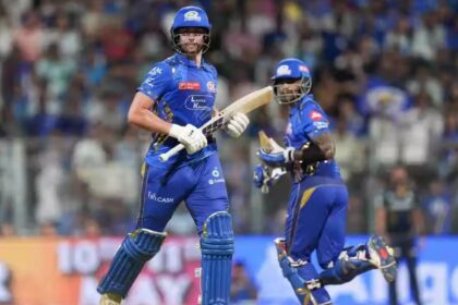 IPL 2025 MI vs GT Live : मुंबई ने बनाए सिर्फ 155 रन, गुजरात को 156 का टारगेट 
