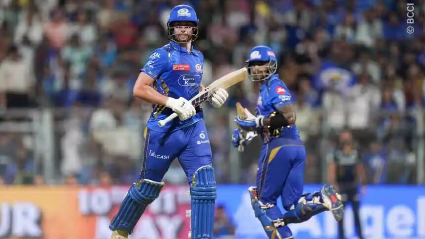 IPL 2025 MI vs GT Live : मुंबई ने बनाए सिर्फ 155 रन, गुजरात को 156 का टारगेट 