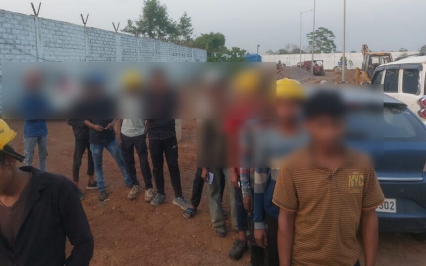 RAIPUR NEWS : धरसीवां के संभव स्टील प्लांट से 4 बाल श्रमिक बरामद