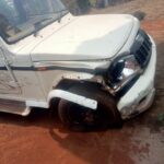 CG ACCIDENT : तेज रफ्तार बाइक और बोलेरो में भिड़ंत, 5 घायल  