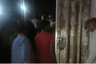 CG ACCIDENT : कंटेनर में भीषण आग लगने से दो लोगों की जलकर मौत 