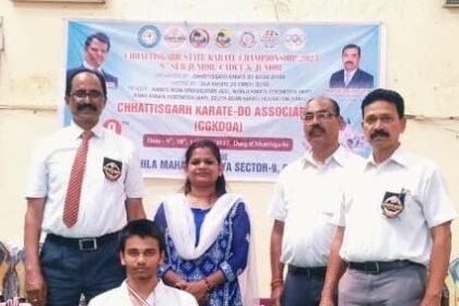 Bastar : हिमांशु ने बढ़ाया बस्तर का मान, राज्य स्तरीय कराटे प्रतियोगिता में जीता रजत पदक