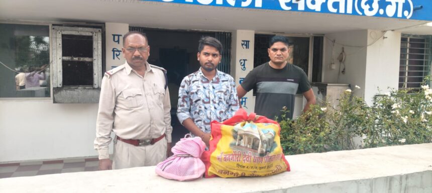 CG NEWS : कोडिनयुक्त सिरप के साथ आरोपी गिरफ्तार, नारकोटिक्स एक्ट के तहत भेजा गया जेल