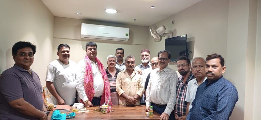 गोलाबार महा व्यापारी संघ ने चेंबर के नए कार्यकारी अध्यक्ष राजेश वासवानी का स्वागत किया
