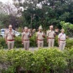 CG : नव पदस्थ पुलिस अधीक्षक विजय कुमार पाण्डेय (IPS) ने रक्षित केंद्र में आयोजित जनरल परेड का निरीक्षण किया गया