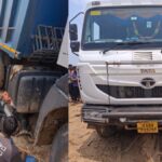 CG ACCIDENT : रेत खदान में हादसा: हाइवा दबने से युवक की मौत, अवैध उत्खनन पर उठ रहें सवाल