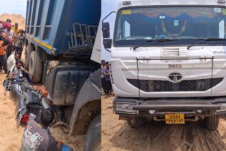 CG ACCIDENT : रेत खदान में हादसा: हाइवा दबने से युवक की मौत, अवैध उत्खनन पर उठ रहें सवाल
