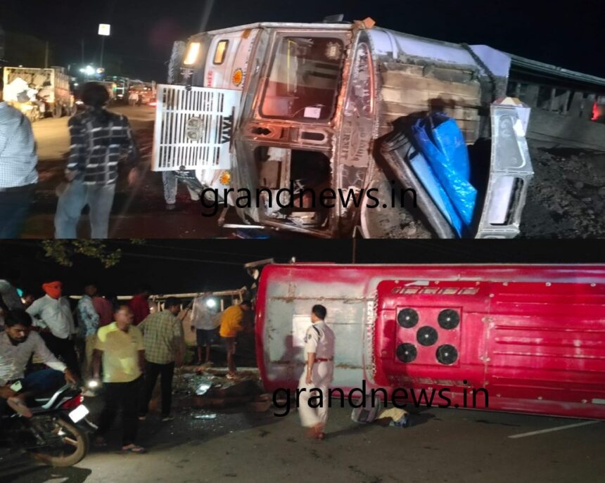 RAIPUR ACCIDENT : आरंग नेशनल हाइवे-53 में हादसा; बस और ट्रक में हुई जोरदार भिड़ंत