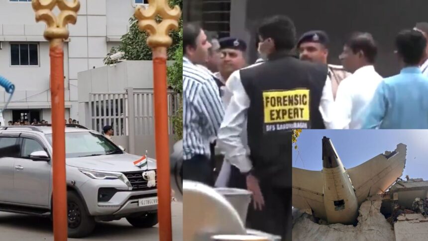 Ahmedabad Plane Crash: 265 लोगों की मौत, पीएम मोदी जायजा लेने पहुंचे घटनास्थल, साथ ही फोरेंसिक टीम भी पहुंची प्लेन क्रैश साइट पर