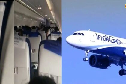 DELHI NEWS: आंधी में फंसी रायपुर-दिल्ली फ्लाइट, पायलट की सूझबूझ से टली दुर्घटना, वायरल वीडियो में दिखा यात्रियों का डर और तनाव