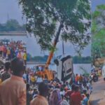 CG ACCIDENT : नदी में गिरी कार, बैंक कर्मचारी की मौत