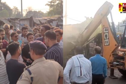 CG : बिलासपुर निगम की बड़ी कार्रवाई, शनिचरी रपटा क्षेत्र में ढहाए गए 40 से ज्यादा अवैध शेड