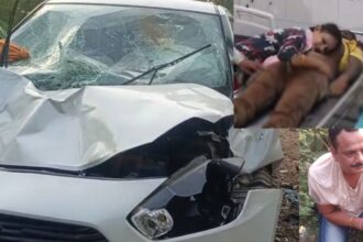 CG ACCIDENT : नशे में धुत कार चालक ने 4 युवकों को कुचला, एक की मौत, देखें खौफनाक वीडियो