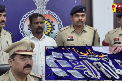 CG CRIME : दुर्ग में चोरी की बड़ी वारदात का खुलासा, साढ़ू भाई निकला मास्टरमाइंड, सोने-चांदी के जेवरात समेत 6 लाख किया था पार 