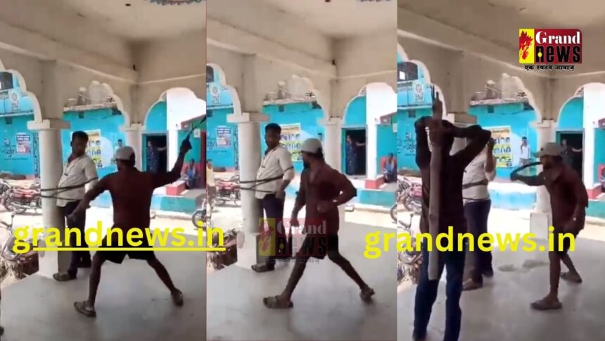 CG VIDEO : बलौदा बाजार में रेत माफियाओं की गुंडागर्दी: मुखबिरी के शक में युवक को खंभे से बांधकर बेरहमी से पीटा
