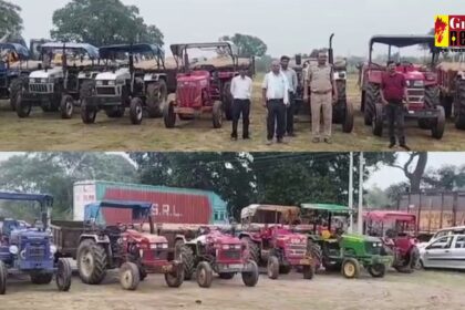 CG NEWS : खनिज विभाग की ताबड़तोड़ कार्रवाई; अवैध रेत खनन करते 77 ट्रैक्टर, 9 हाईवा जब्त 