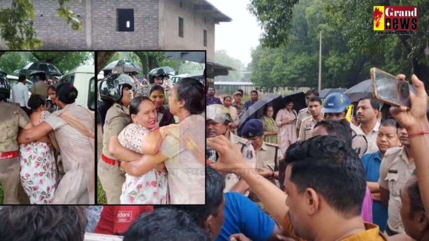 Grand Breaking : मुडागांव जंगल कटाई का विरोध करने पहुंची लैलूंगा विधायक विद्यावती सिदार गिरफ्तार, पूर्व मंत्री सत्यानंद राठिया समेत 100 नेता हिरासत में