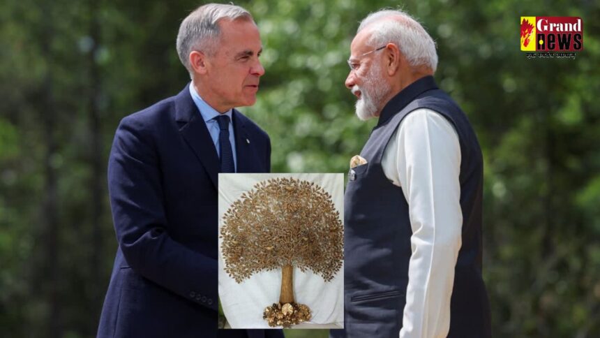 PM Modi ने कनाडा के पीएम को G7 शिखर सम्मेलन में भेंट किया पीतल का बोधि वृक्ष, भारतीय संस्कृति और शांति का प्रतीक