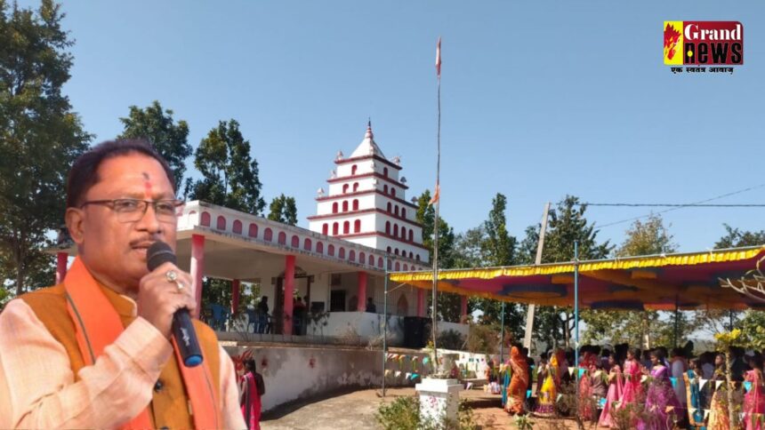 CG BREAKING : सीएम विष्णुदेव साय के निर्देश पर शारदाधाम पर्यटन स्थलों की सूची में शामिल, श्रद्वा और ज्ञान का है अनोखा संगम 
