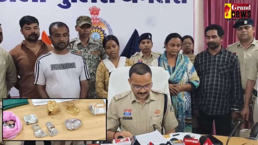 CG CRIME : मंदिरों में चोरी करने वाला गिरोह गिरफ्तार, सात मंदिरों से लाखों की चोरी का खुलासा