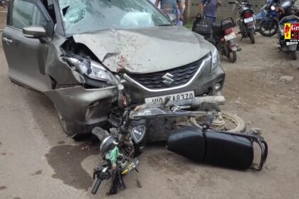 CG: फिर लाल हुई रायगढ़ की सड़क, तेज रफ्तार कार ने ली युवक की जान