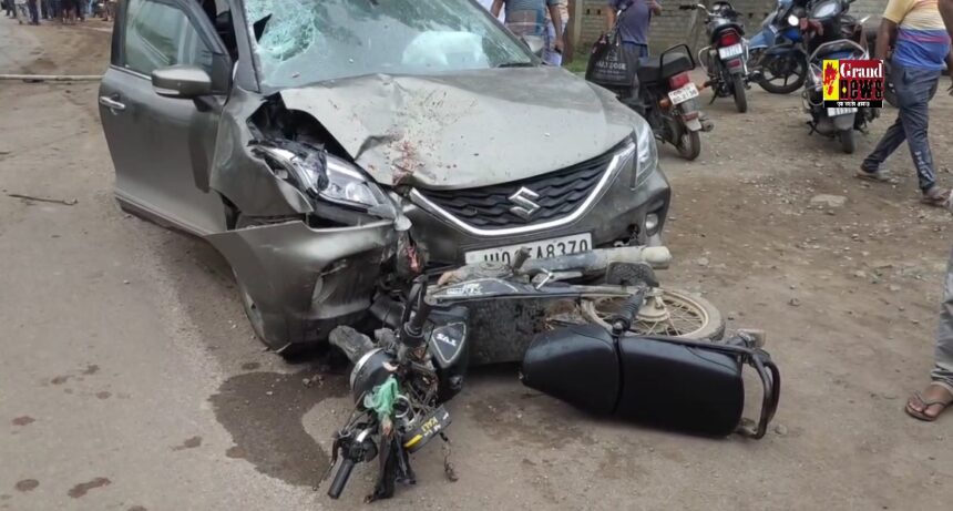 CG: फिर लाल हुई रायगढ़ की सड़क, तेज रफ्तार कार ने ली युवक की जान
