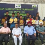 SPORTS NEWS : एशियाई रैंकिंग जूनियर अंडर-14 टेनिस टूर्नामेंट : विजेता खिलाड़ियों को किया गया सम्मानित