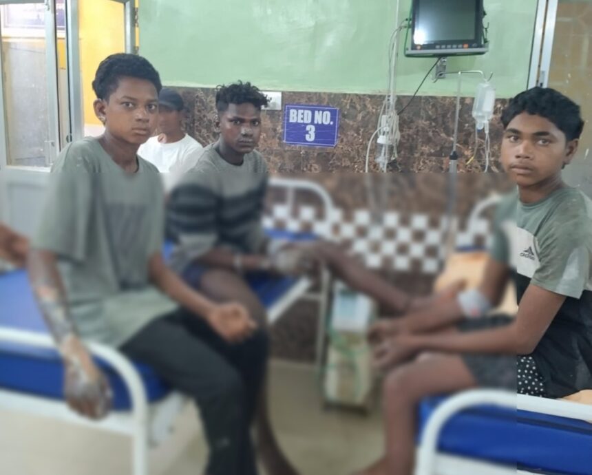 CG NEWS : स्कूल में पेंटिंग करते समय लगी आग, पांच मजदूर झुलसे, एक नाबालिग भी शामिल 