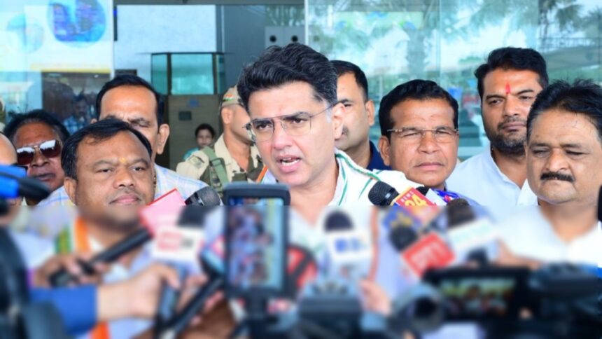 CG Politics : दो दिवसीय छत्तीसगढ़ दौरे पर पहुंचे सचिन पायलट, अमित शाह पर साधा निशाना 