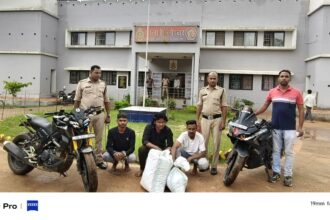 Gariaband Crime : महासमुंद से गांजा ला रहे तीन युवक गिरफ्तार, गरियाबंद पुलिस ने धरदबोचा 