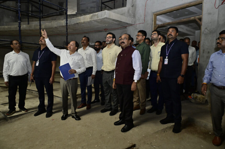 CG : विधानसभा के नए भवन में इंटीरियर और फर्नीचर का काम जोरों पर, उप मुख्यमंत्री अरुण साव ने किया निरीक्षण