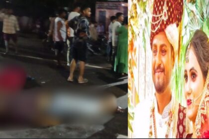 CG ACCIDENT : तेज रफ्तार ट्रक की टक्कर से पति-पत्नी की मौत, रिश्तेदार के घर से लौट रहे थे दंपति 
