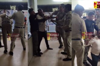 CG Video : शराब  के नशे में धुत पुलिसकर्मी ने प्रधान आरक्षक से की मारपीट, एसपी ने किया निलंबित