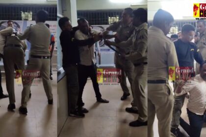 CG Video : शराब  के नशे में धुत पुलिसकर्मी ने प्रधान आरक्षक से की मारपीट, एसपी ने किया निलंबित