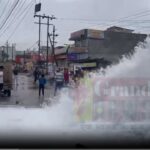 RAIPUR VIDEO : रायपुर रिंग रोड पर अचानक फटा मेन वाटर पाइप, मची अफरा-तफरी, देखें वीडियो