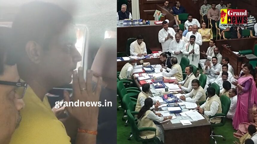 Vidhansabha Monsoon Session 2025 : पूर्व सीएम भूपेश बघेल के बेटे चैतन्य को ED ने किया गिरफ्तार, विपक्ष ने सदन का किया बहिष्कार