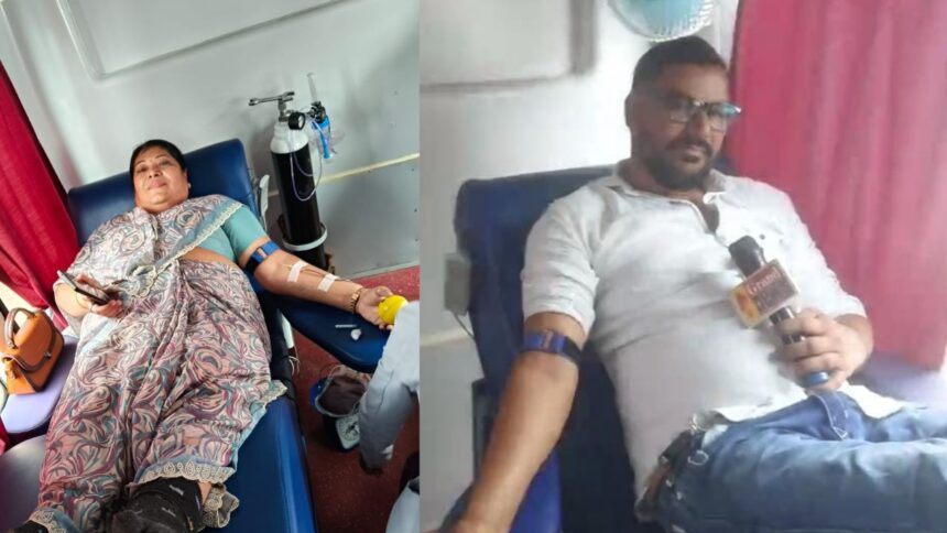 RAIPUR : इमाम हुसैन की याद में किया गया रक्तदान शिविर का आयोजन