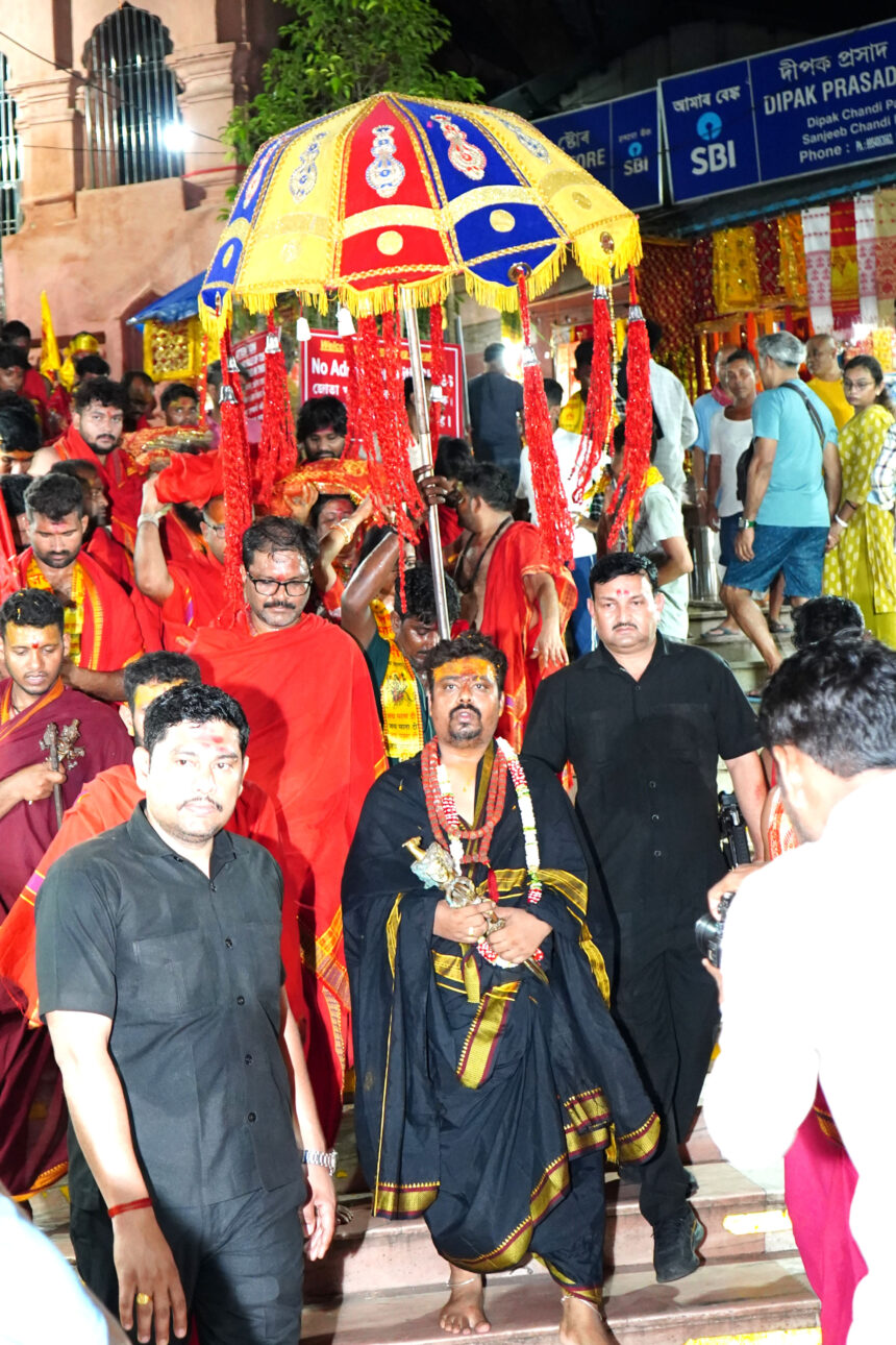 Dr. Prem Sai Maharaj की उपस्थिति ने मंदिर परिसर को एक नए आध्यात्मिक जागरण, मातंगी साधना ने नीलांचल को किया आलोकित