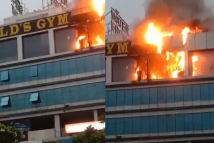 RAIPUR BREAKING : रायपुर के गोल्ड जिम में लगी भीषण आग