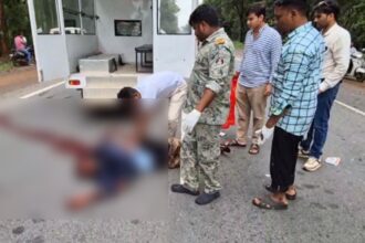 CG ACCIDENT : तेज रफ्तार माजदा की ठोकर से बाइक सवार की मौत