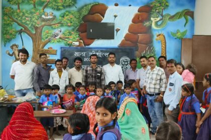 SAMODA : कुसमुंद में मनाया गया शाला प्रवेशोत्सव, नवप्रवेशी बच्चों का तिलक लगाकर और मिठाई खिलाकर किया गया स्वागत 