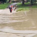 CG : राजिम में बारिश का कहर, त्रिवेणी संगम राजिम नदी उफान पर, सड़के हुई जाम