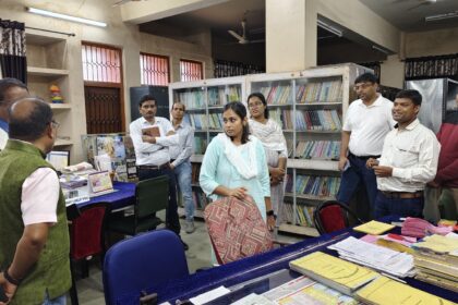 Narayanpur News : कलेक्टर ने एजुकेशन हब गरांजी का किया औचक निरीक्षण, स्टेडियम में बास्केटबॉल व व्हालीबॉल कोर्ट निर्माण करने के दिये निर्देश