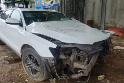 BIG ACCIDENT : ऑडी कार ने सड़क किनारे सो रहे 5 लोगों को कुचला
